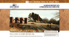 Desktop Screenshot of johnhenryoil.com